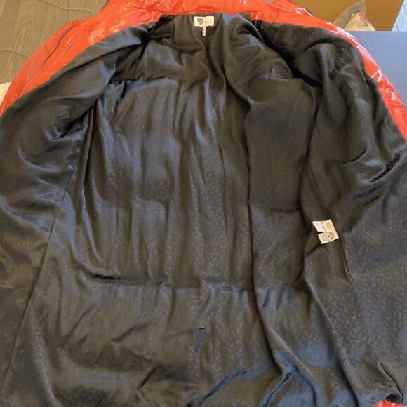 Lita by Ciara Patent Leather Puffer Coat Limited Edition Orange Fiesta Sz Small - Picture 7 of 15